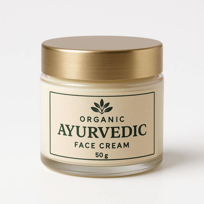 Pack of Organic Ayurvedic Skincare Products (Face Cream Jar)