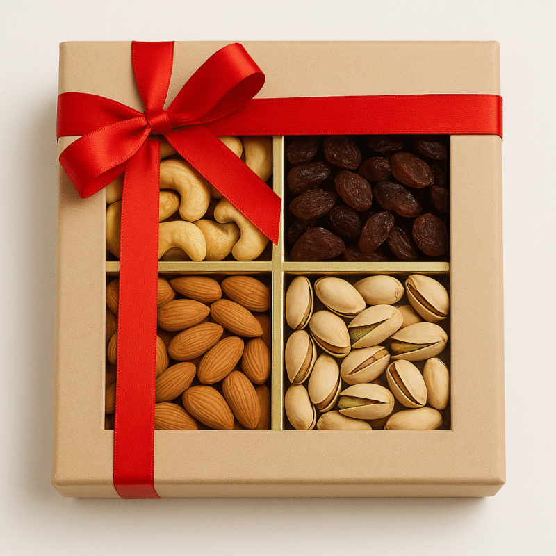 Gift Box of Assorted Dry Fruits and Nuts